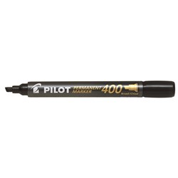Pilot SCA-400 Permanent Marker Chisel 1.5-4mm Black
