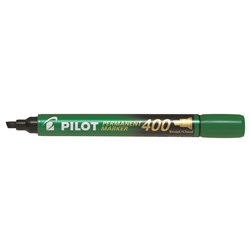 Pilot SCA-400 Permanent Marker Chisel 1.5-4mm Green