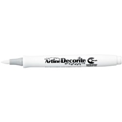 Artline Decorite Standard Markers Brush Nib White Box Of 12