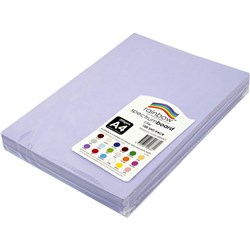 Rainbow Spectrum Board A4 200gsm Lilac 100 Sheets 