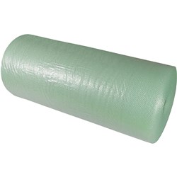 Polycell Degradable Bubble Wrap Roll Non-Perforated 1500mm x 100m Green 