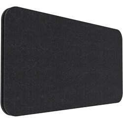 Rapidline Desk Mounted Eco  Panel Screen 1190W x 27D x 400mmH Black