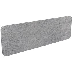 Rapidline Desk Mounted Eco  Panel Screen 1190W x 27D x 400mmH Marble Grey