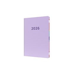 Collins Edge Mira Diary A5 Week To View Lilac 