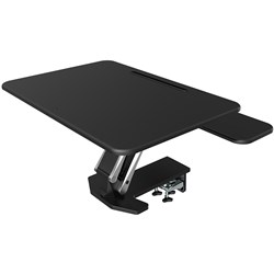 Sylex Arise Compulator Desk Mounted Riser 800W x 520D x 165-430mmH Black