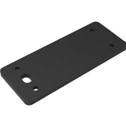 Rapidline SHUSH30+ Screen L Shaped Screw Plate Black 