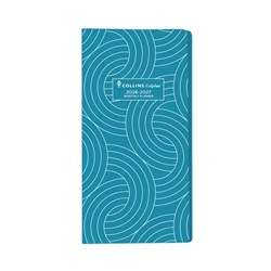 Collins Colplan Planner 2026/2027 Early Edition B6/7 2 Years Month To View Teal