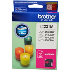 BROTHER 231 MAGENTA INK