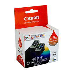 CANON 40 & 41 INK CART TWIN PK