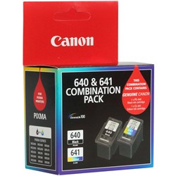 CANON 640 641 INK TWIN PACK