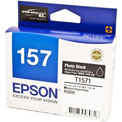 EPSON 157 PHOTO BLACK INK CART T1571