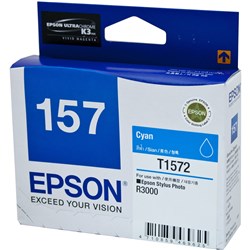 EPSON T1572 PHOTO CYAN INK CARTRIDGE