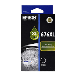 EPSON 676XL BLACK INK CART