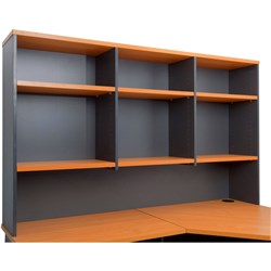 Rapidline Rapid Worker Overhead Hutch 1800W x 315D x  1070mmH Cherry And Ironstone