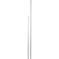 Rapidline Rapid Screen Joining Pole 1650mmH  120 Degree Silver