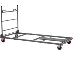 Sylex Fortress Rectangular Table Trolley Light Grey 