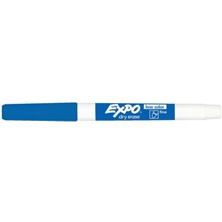 Expo Dry Erase Whiteboard Marker Bullet 1.4mm Fine Blue  
