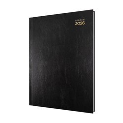 Debden Kyoto Diary A4 Day To Page Black 