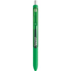 Paper Mate Inkjoy Gel Pen Retractable Medium 0.7mm Green