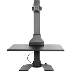 Ergovida EDT10-T01B Electric Desktop Sit-Stand Single Monitor Riser Black