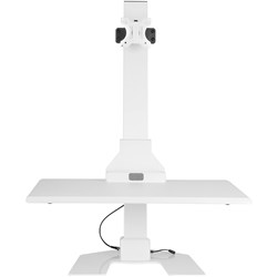 Ergovida EDT10-T01W Electric Desktop Sit-Stand Single Monitor Riser White