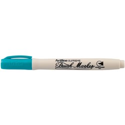 Artline Supreme Brush Markers Turquoise Box Of 12 